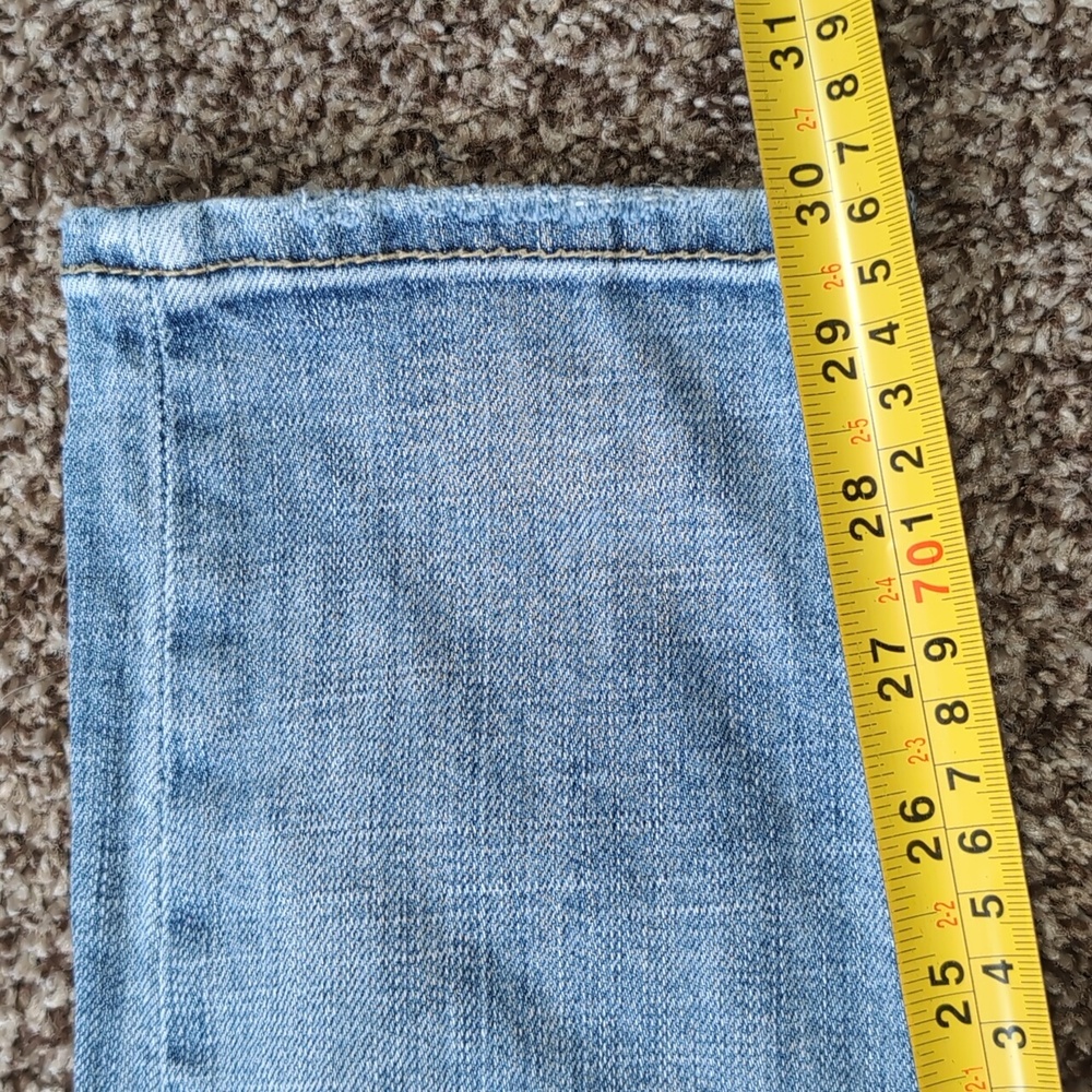 Silver Jeans Boyfriend Super Stretch  Size 26x29 Distressed - Picture 8 of 11